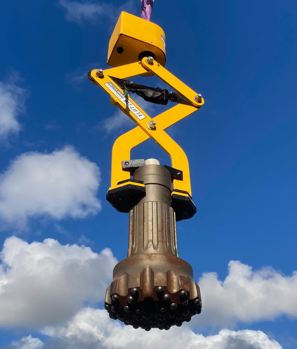 The Bit Lifta - Hammer Bit lifting tool by Chester Brown Industries